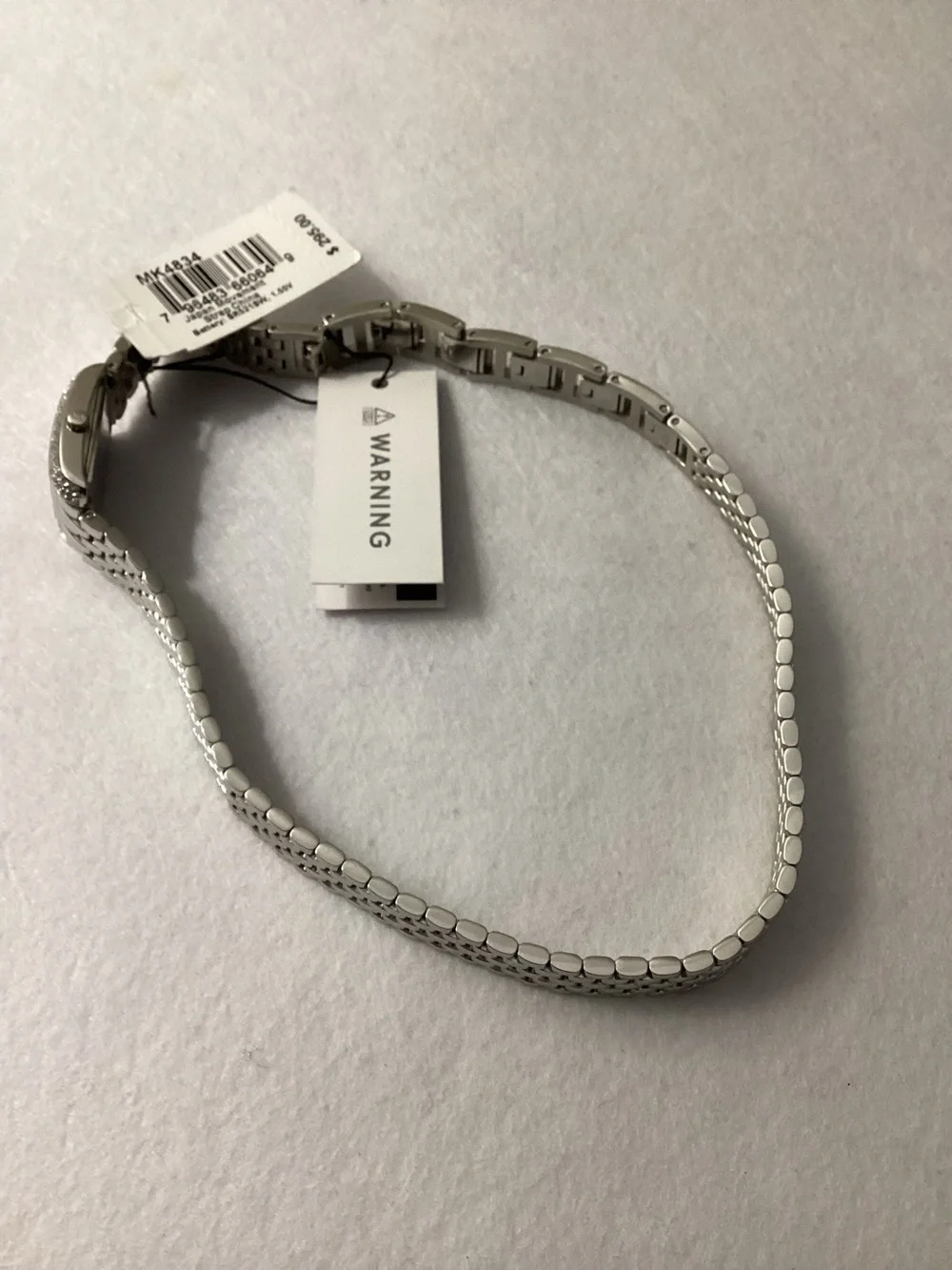 Michael Kors Emery Double Wrap Three-Hand Stainless Steel Watch 22mm